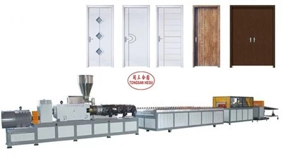 Extrusora de puerta WPC